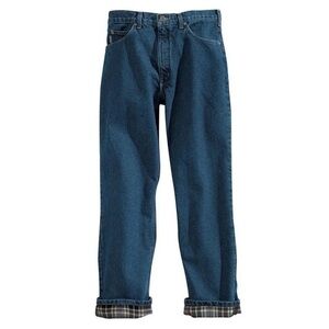 Carhartt Men's‎ Relaxed Straight Leg Flannel Lined Jeans